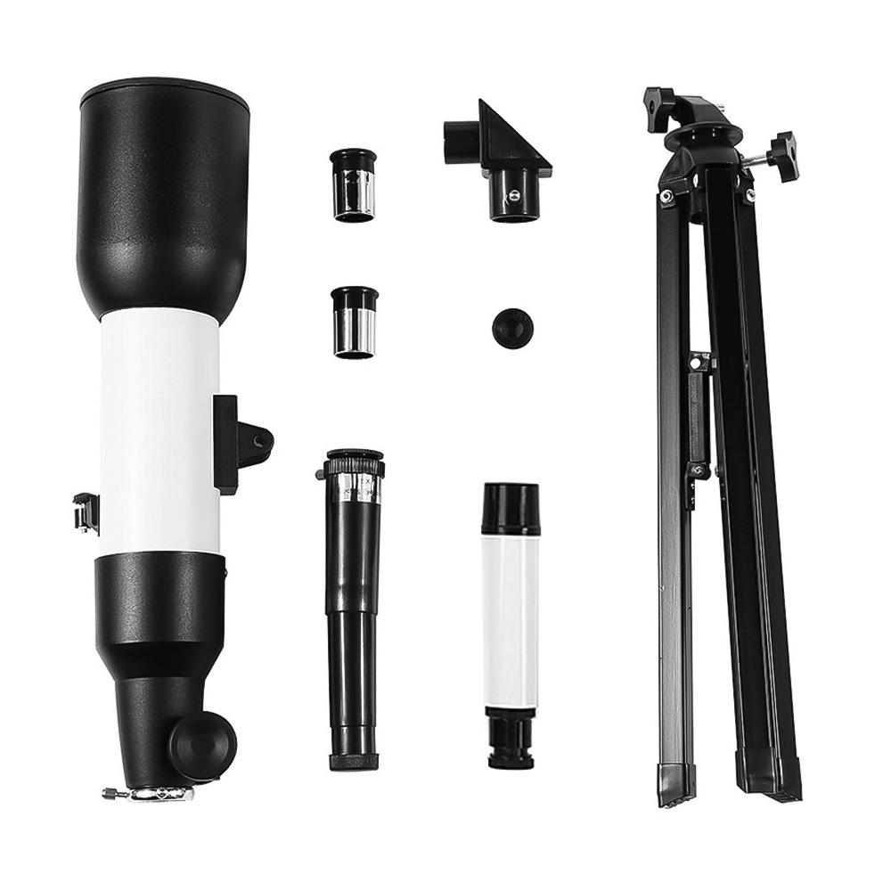 15X-75X 60mm Astronomical Refracting Telescope Monocular Telescope with Tripod Moon Filter Teleconverter Finderscope