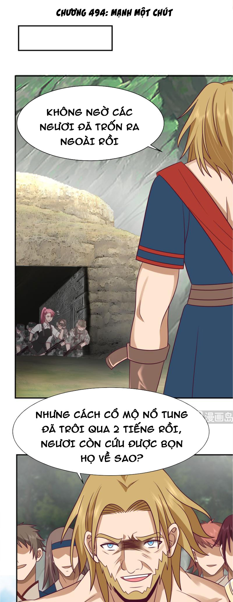trên người ta có một rồng chapter 494 1
