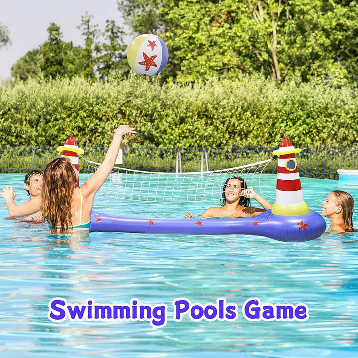 Bộ Bóng Chuyền Hồ Bơi Volleyball Water Game - Home and Garden