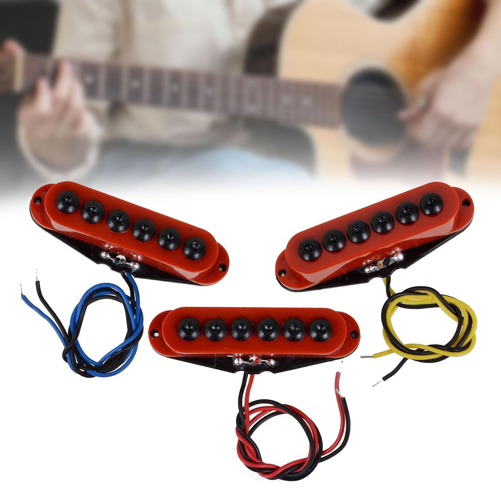 3 Pieces Single Circle Pickup High Power Durable for Accessories