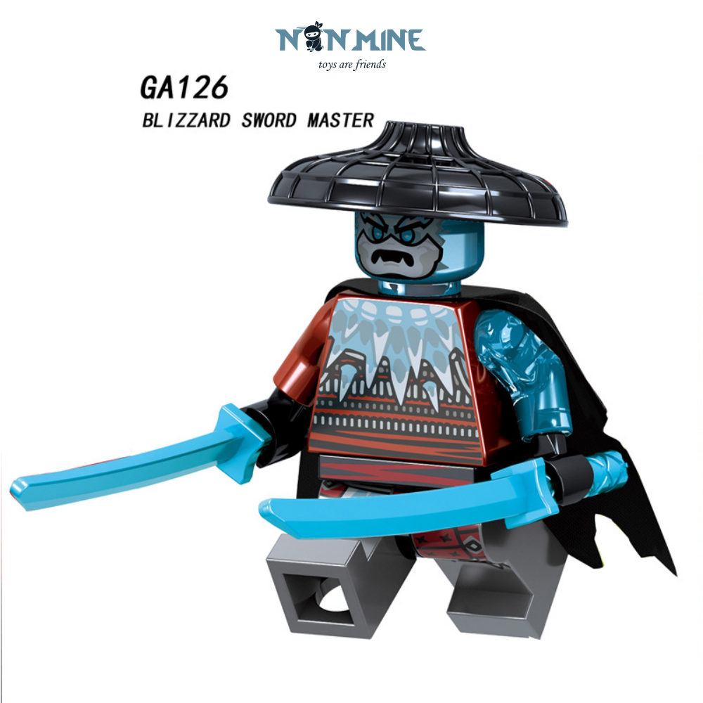 Minifigures Lắp Ráp Mô Hình Nhân Vật Phim Truyện Ninjago Nhân Vật Hồ Ly Samurai GA123-130