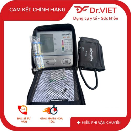 MÁY ĐO HUYẾT ÁP BẮP TAY MICROLIFE BP A100 PLUS