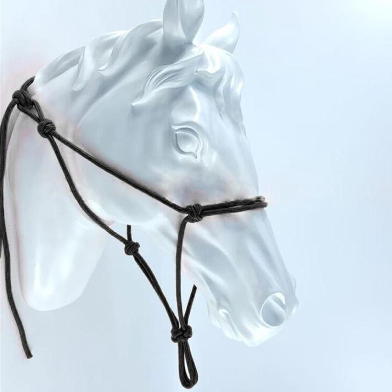 Horse Rope Training Halter Farm Durable Adjustable Horse Halters