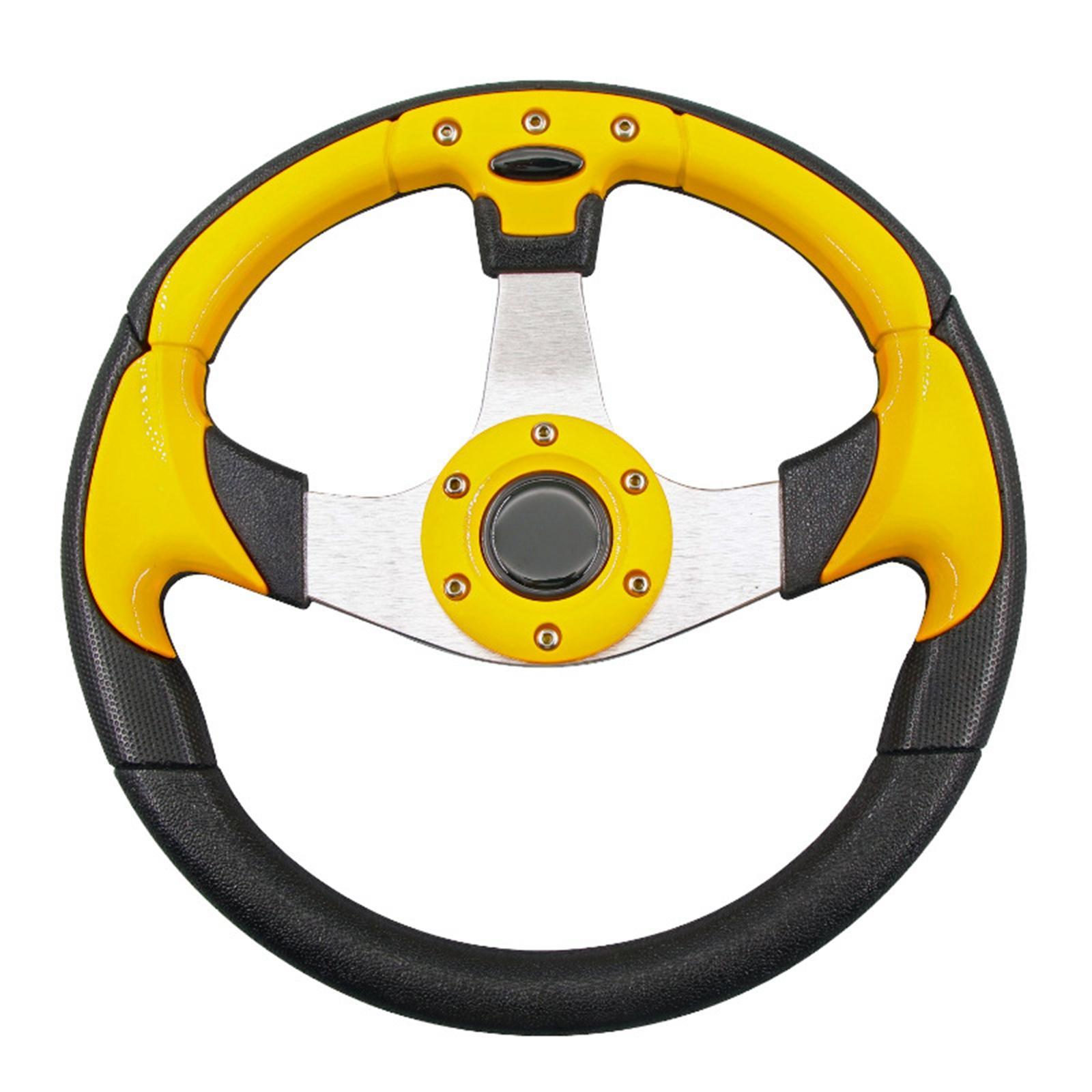 Golf Cart Steering Wheel Carbon Fiber 11” ID Golf Cart Accessories Golf Cart Replacement