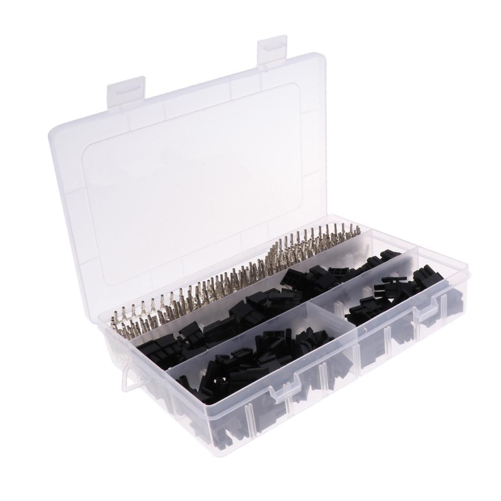 2x 50Pcs 5557 8pin ATX EPS PCI-E Connector + 400Pcs Terminal Crimp Plug