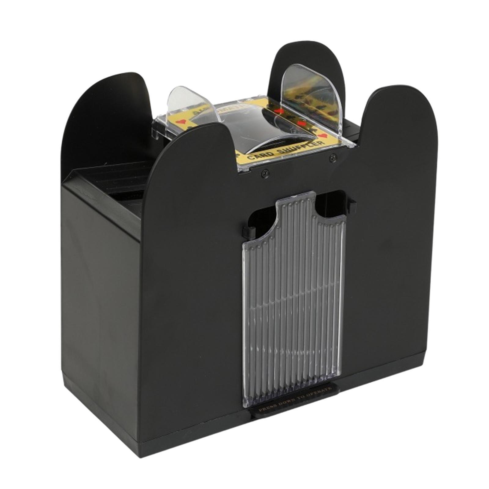 Card Shuffler Dealer Dispenser Battery&USB Accs Casino Trading Card for Club 2
