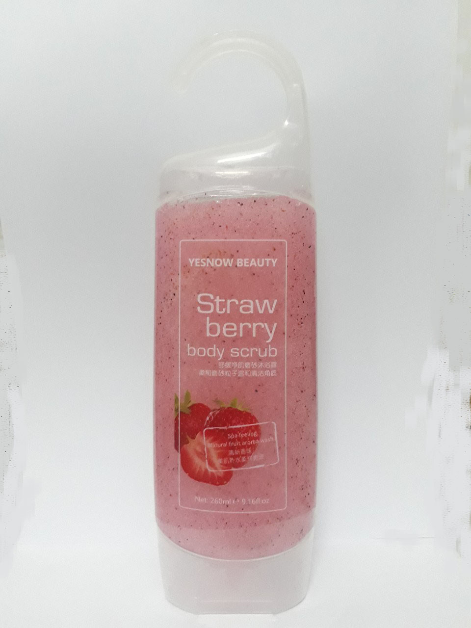 Sữa Tắm Tẩy Tế Bào Chết Yesnow Straw berry