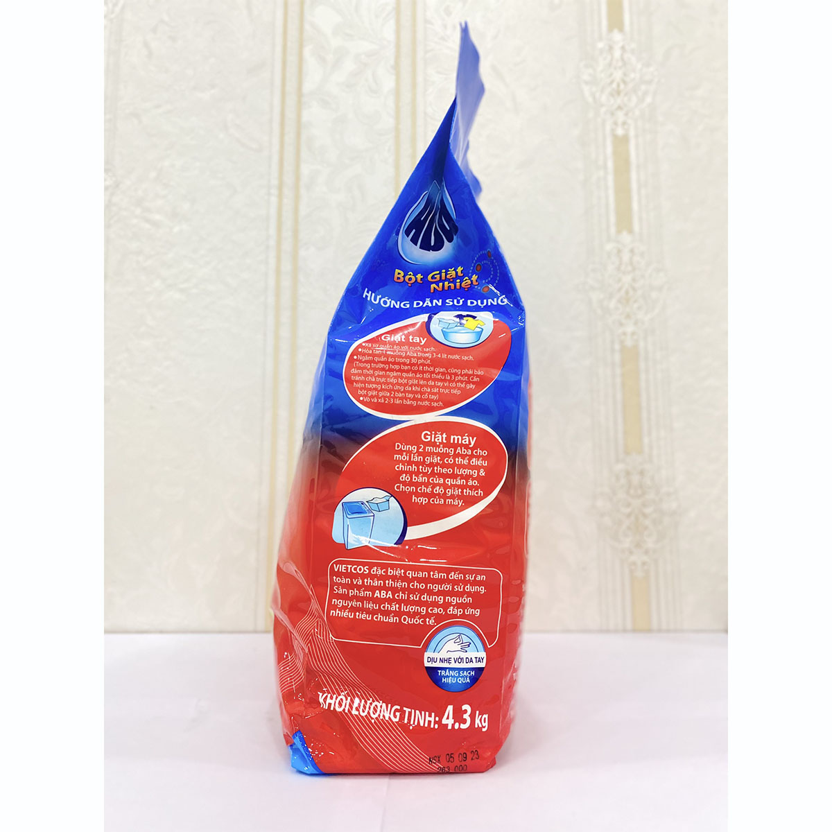 Bột Giặt Aba Sạch Tinh Tươm 4.3kg