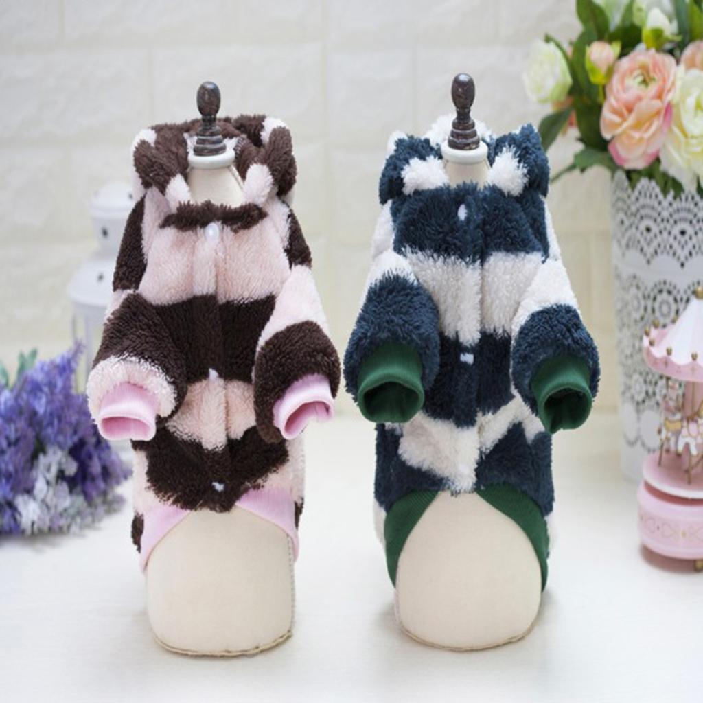 Stuffed Pet Dog Jacket Puppy Cosplay Clothes Warm Sweater Coat