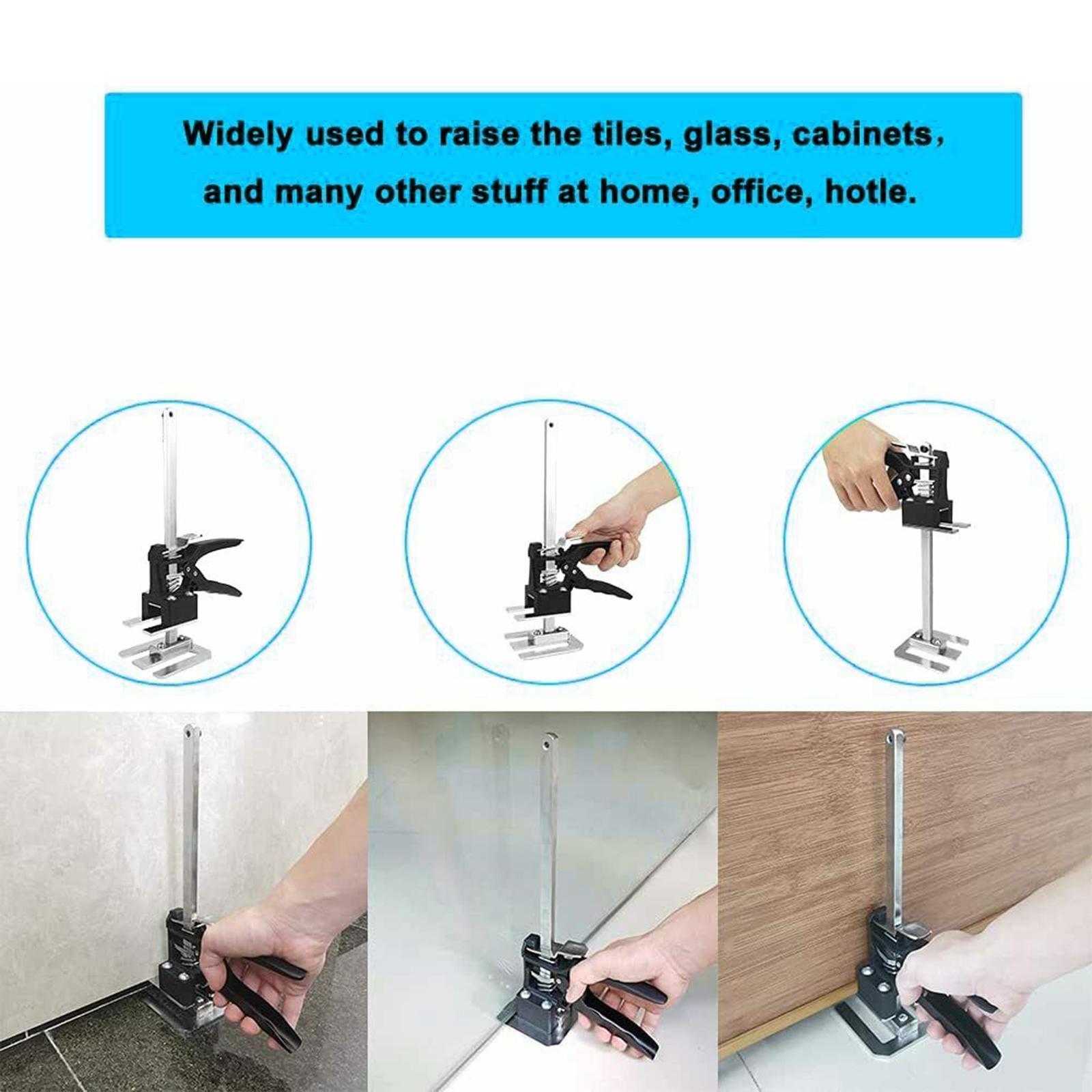 3xLabor-saving Arm Board Lifter Cabinet Jack Door Use Hand Tool Effort Ele 288