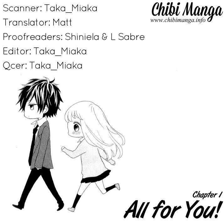 all for you! chapter 1 2