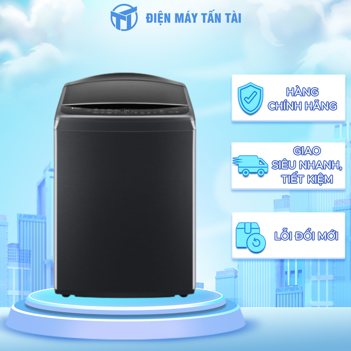 TV2517SV7J - Máy giặt LG AI DD Inverter 17 kg TV2517SV7J  - Hàng Chính Hãng - Chỉ Giao HCM
