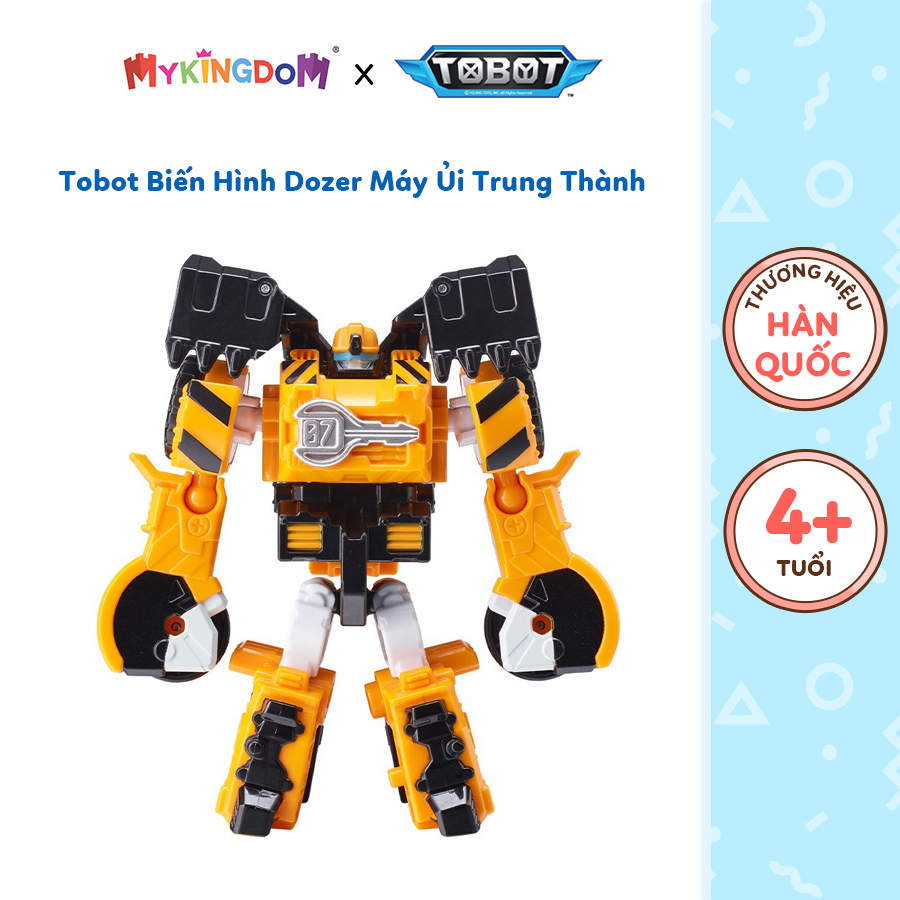 Đồ Chơi Tobot Biến Hình Dozer Máy Ủi Trung Thành TOBOT 301146