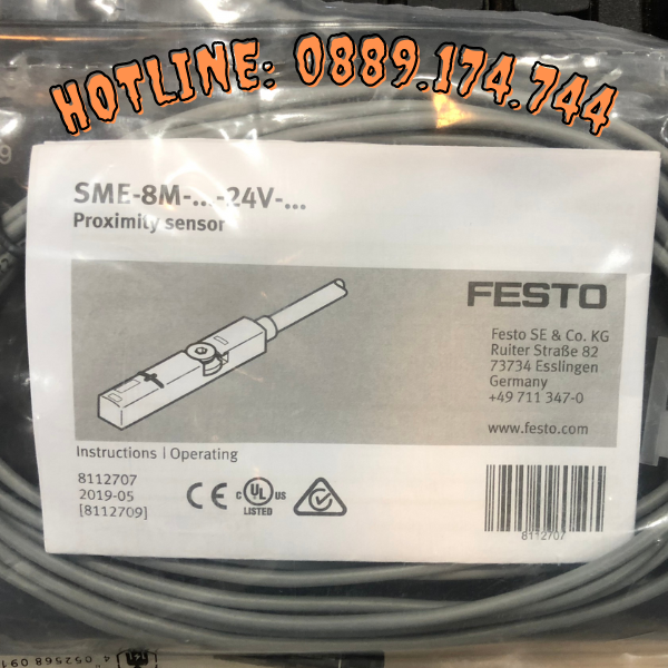 FESTO SME-8M-ZS-24V-K-2,5-0E ( Hàng Sẵn )