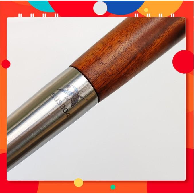 Combo mua 2 sạn xào gỗ liêm bất kỳ tặng 1 cây chổi chùi chảo
