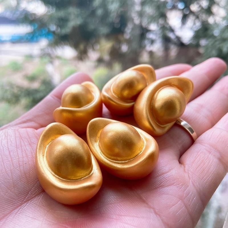 Phụ kiện tiền vàng mini trang trí nhà cửa tết, bàn làm việc