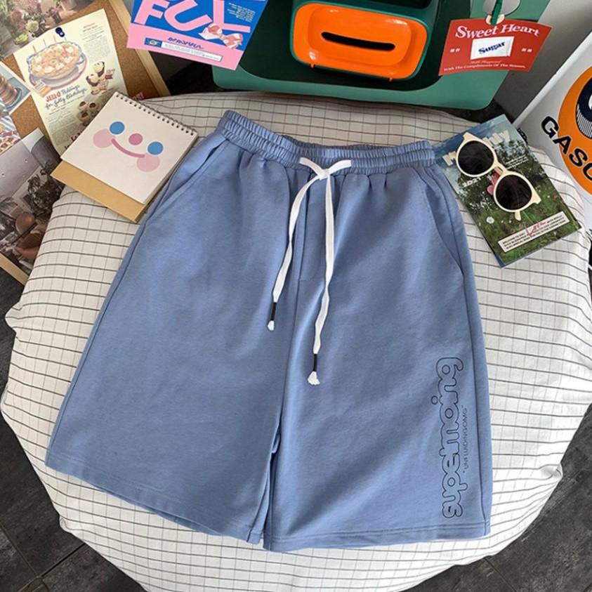 Quần Đùi Unisex Quần Đùi Nam Nữ Có Dây Rút - Chất Liệu Cotton Mềm Mịn