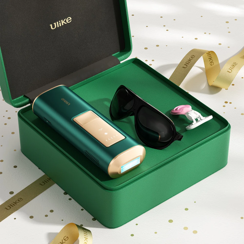 Máy Triệt Lông Lạnh Sapphire Air IPL ULIKE Hàn Quốc Hair Removal Device DEEP GREEN