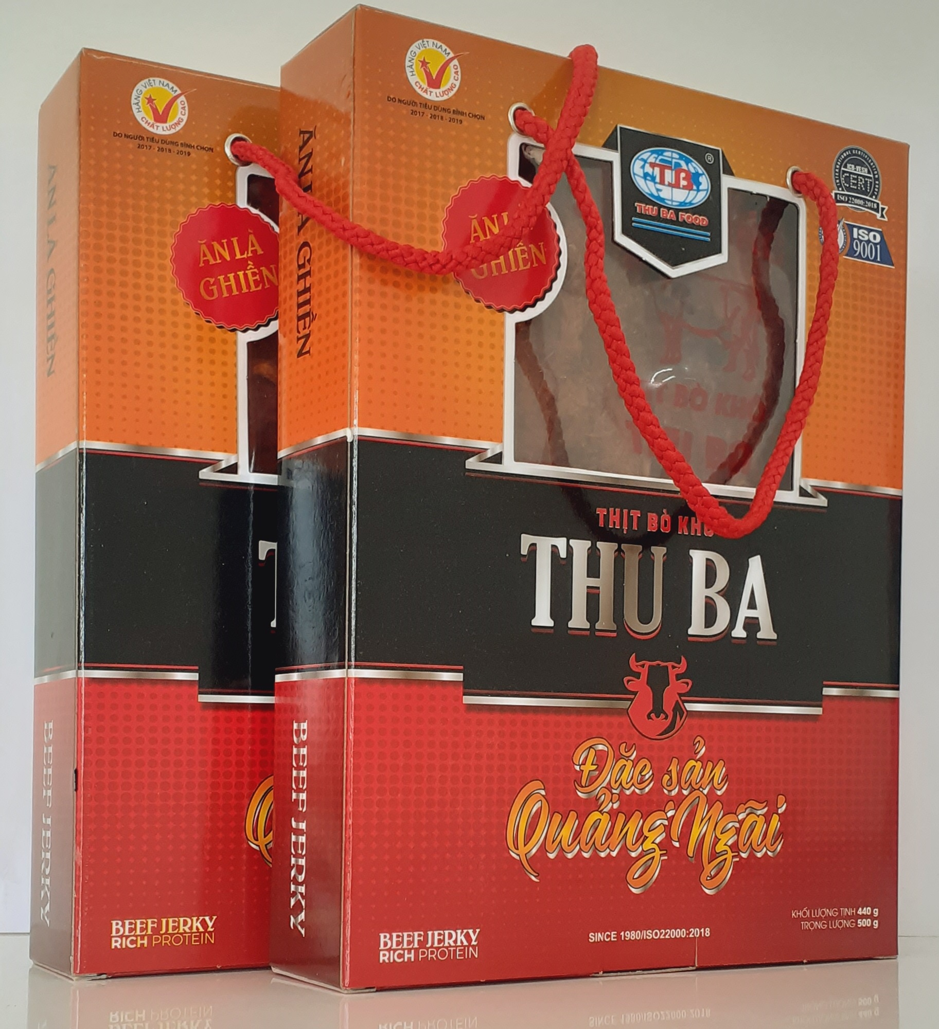 Bò Khô Thu Ba - Tặng 1 Gói Bò Khô Thu Ba 35g