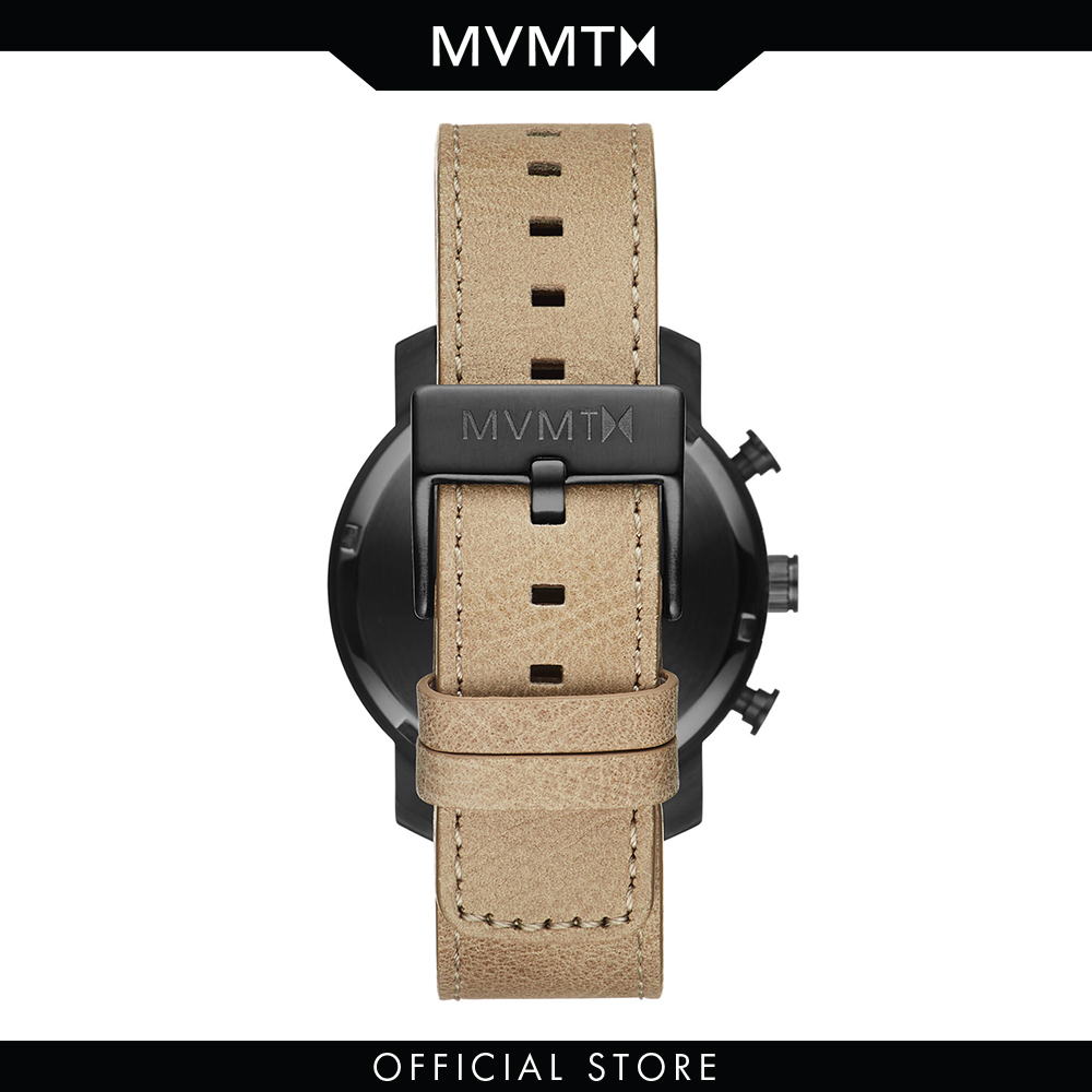 Đồng hồ Nam MVMT dây da 40mm - Chrono 40 D-MC02-GML