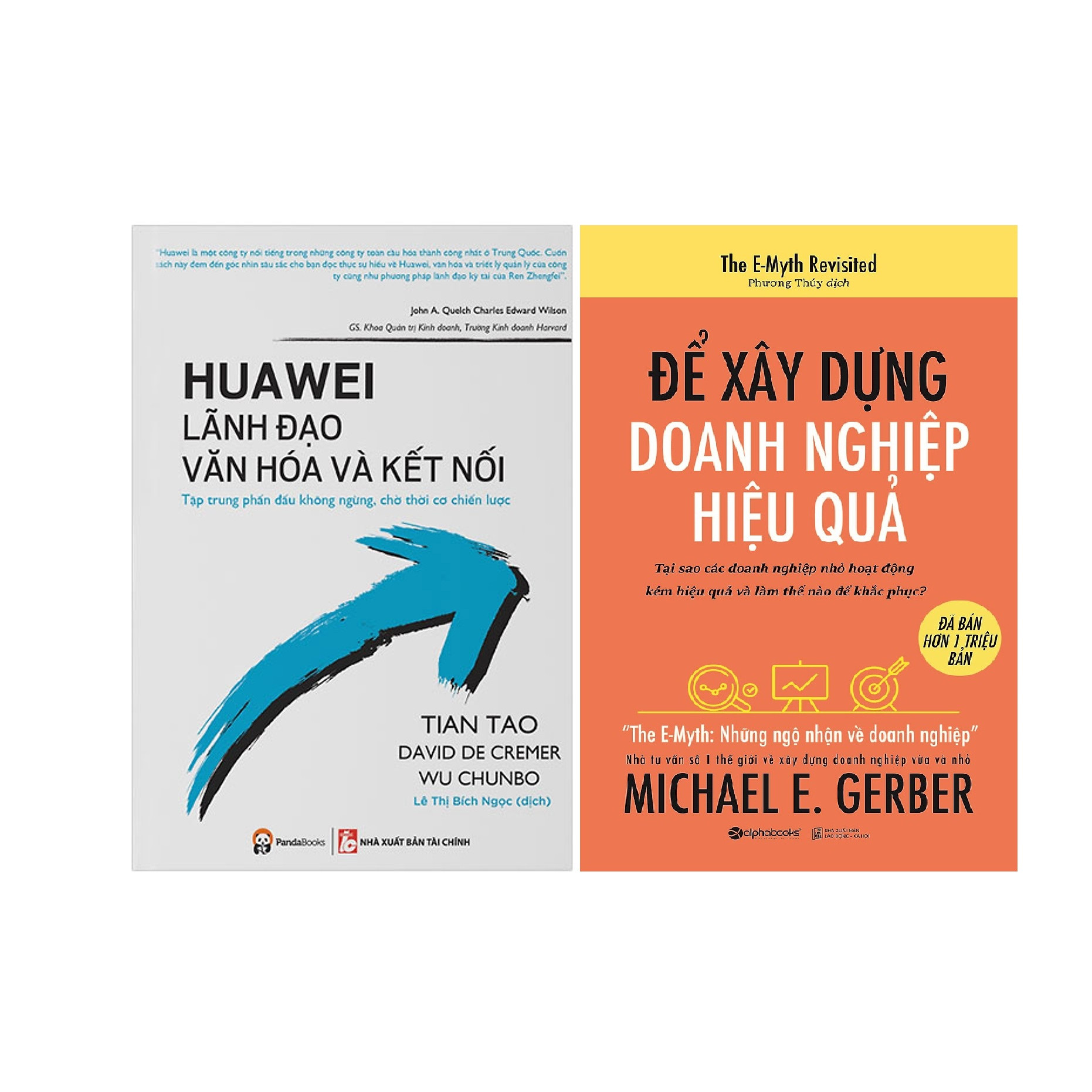 Combo 2 Cuốn: Huawei - Lãnh Đạo, Văn Hóa Và Kết Nối + Để Xây Dựng Doanh Nghiệp Hiệu Quả