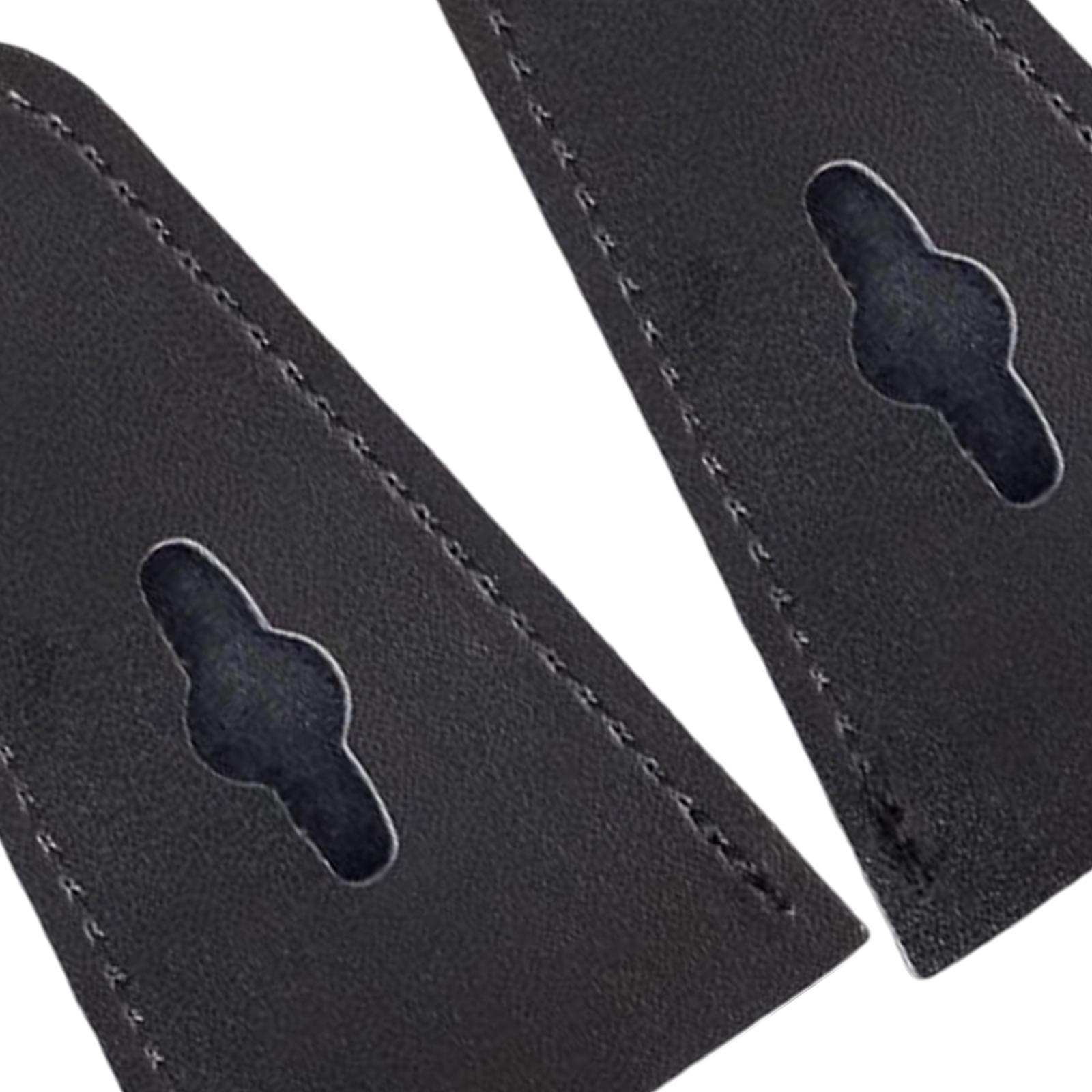PU Leather  Bow Tip Protector Recurve Bows Stabilizer for  Black