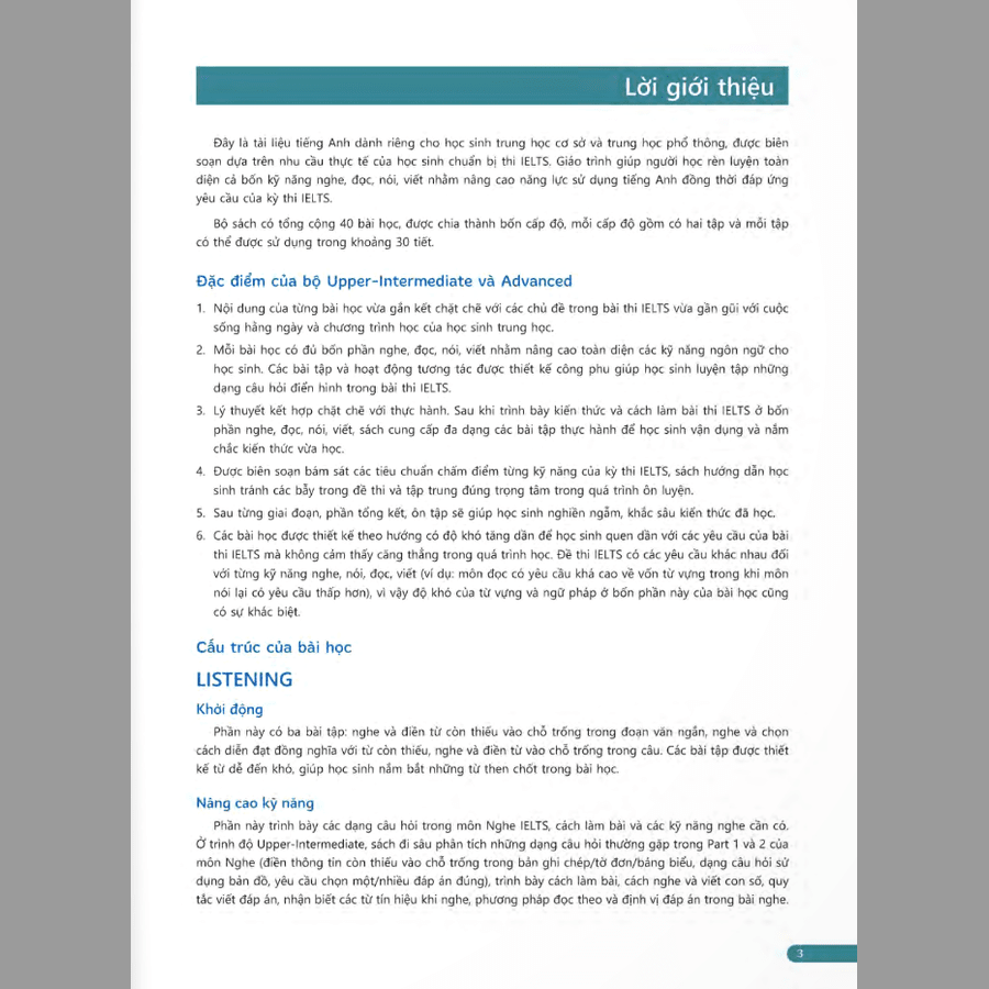 Ielts Trung Học - Book 1 Upper-Intermediate