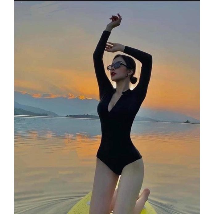 bikini liền thân tay dài tay ngắn