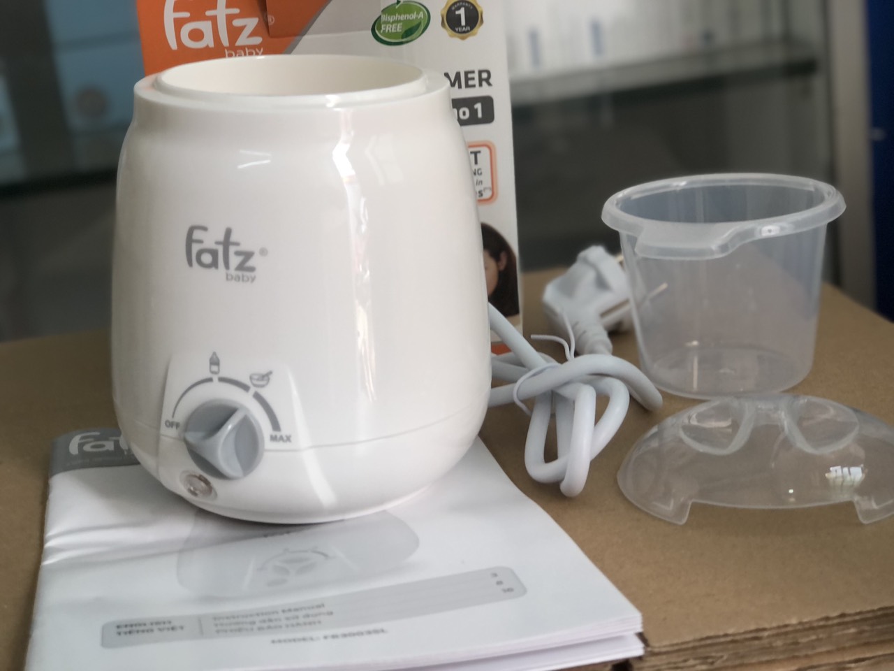 Máy hâm sữa Fatzbaby Mono 1 FB3003SL