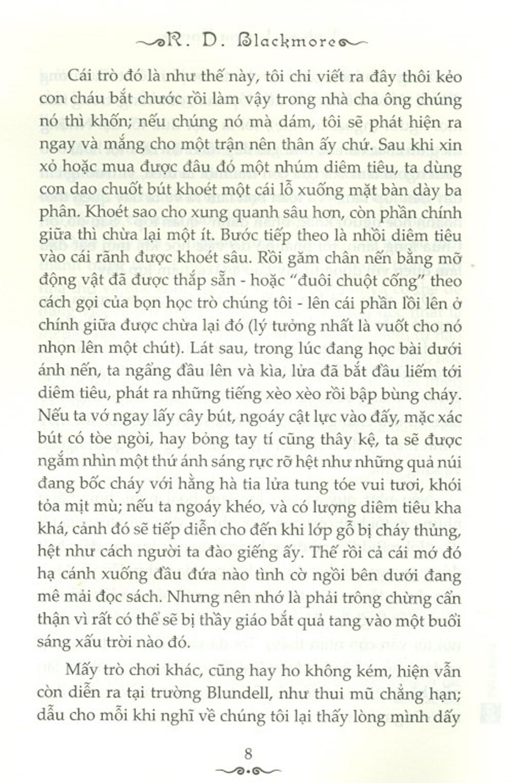 Tình Sử Lorna Doone 1