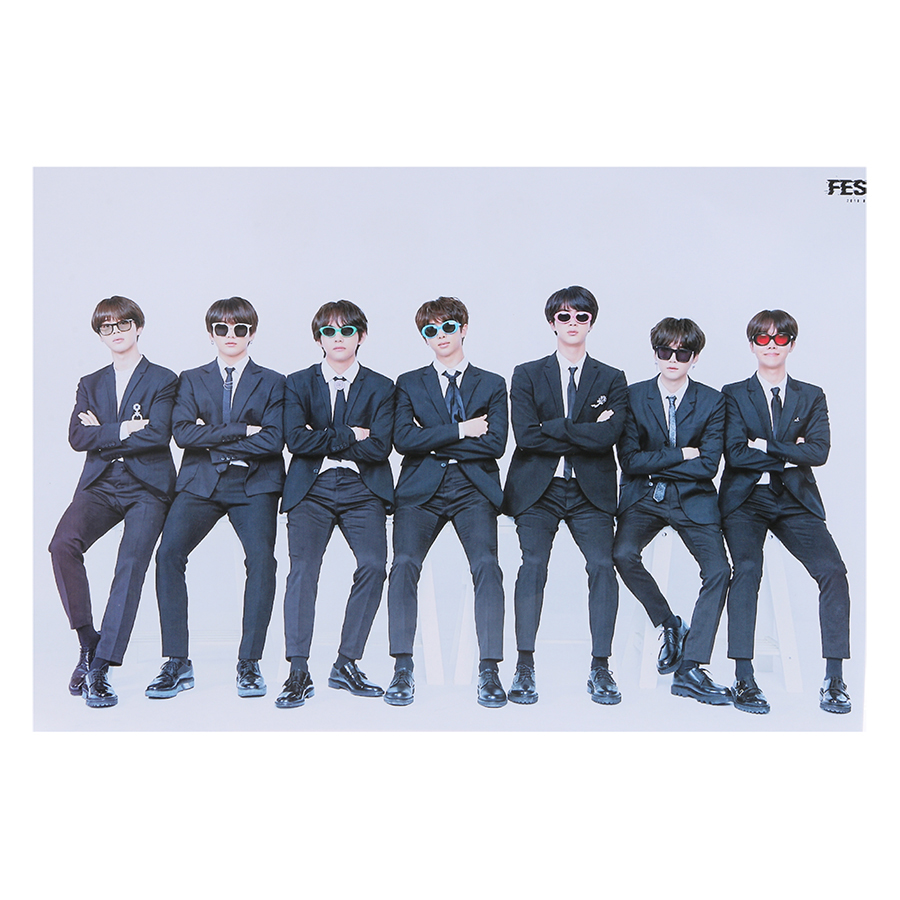 Bộ Poster Ban Nhạc BTS Có Dán