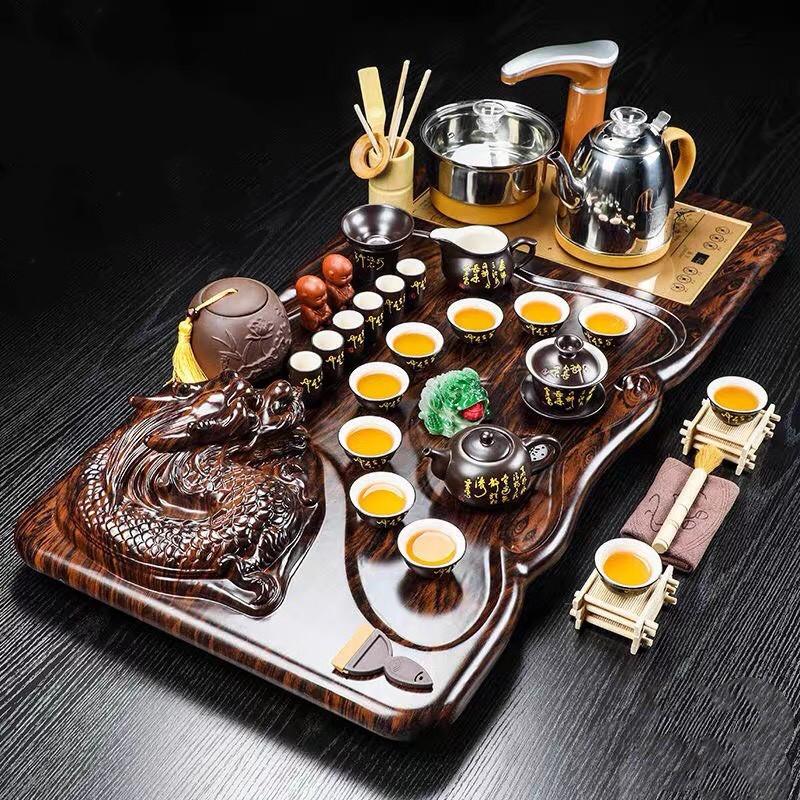 Bàn trà điện đa năng hình rồng
