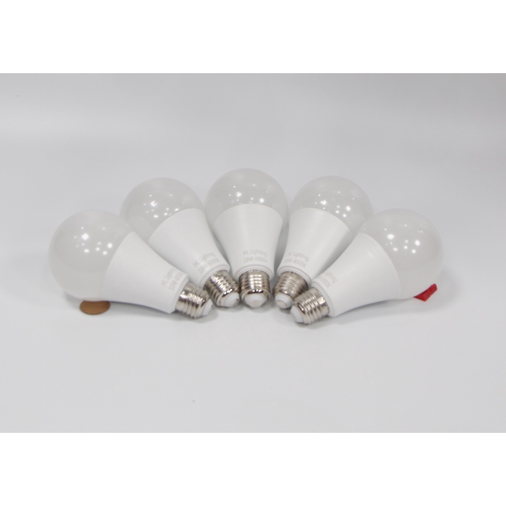 Bóng Đèn Led Búp 18W Độ Sáng Cao, Led Bulb Tròn E27 Hàng Chính Hãng