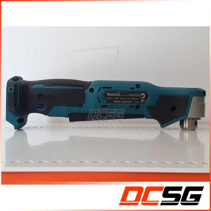 Máy khoan góc 10/12mm dùng pin 12Vmax Makita DA332DZ