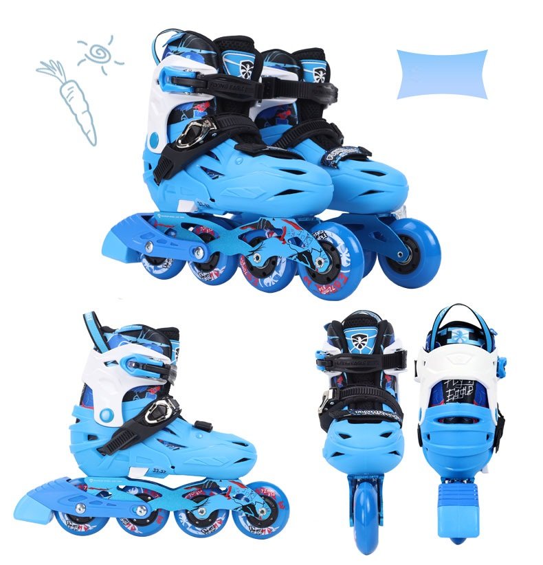 [TẶNG BẢO HỘ TAY CHÂN HOẶC TÚI ĐỰNG] Giày Patin Trẻ Em Flying Eagle S5S+ New Có Thể Điều Chỉnh Được Size