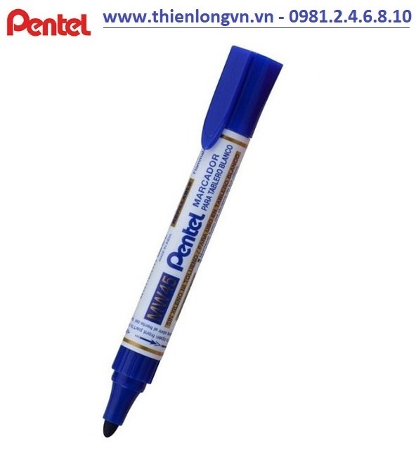 Bút viết bảng đổ mực Pentel - MW45 màu xanh