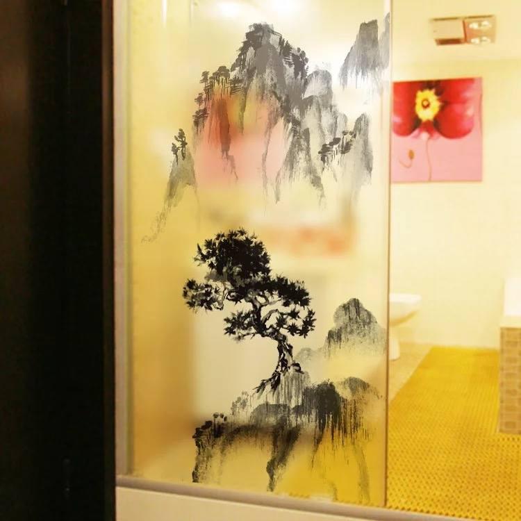 COMBO 2 Tấm Decal dán kính cao cấp nhiều mẫu khổ 60x116cm