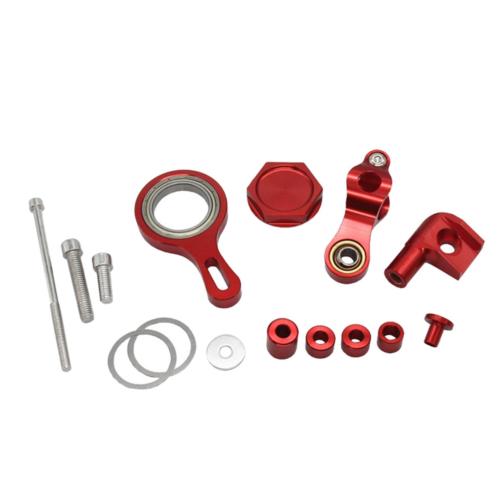 Motorcycle Steering Damper Bracket Mount Set for   R6  R1 Black