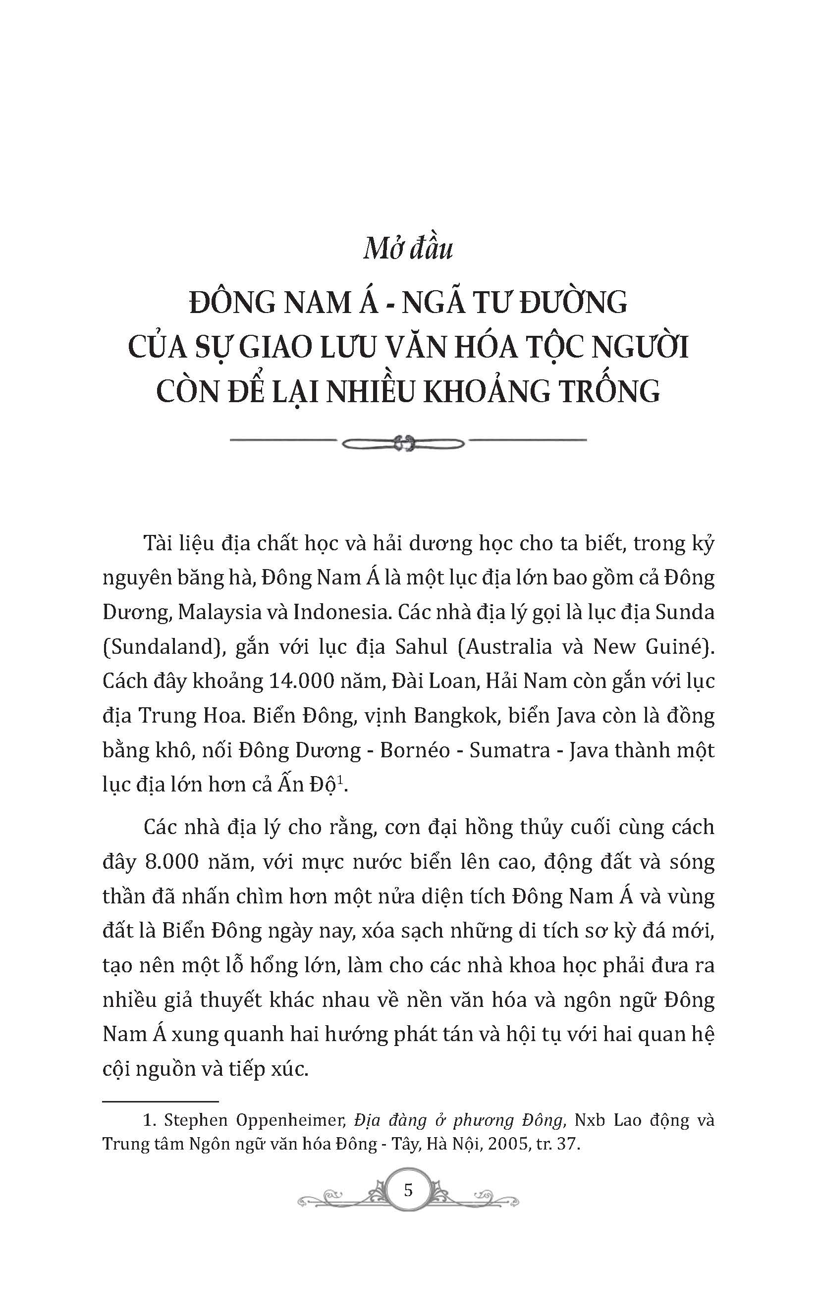 Lịch Sử Văn Hóa Đông Nam Á - Ngôn Ngữ Văn Hóa Tộc Người Ở Việt Nam Và Đông Nam Á