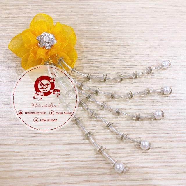 Hoa voan Hàn kết kim sa