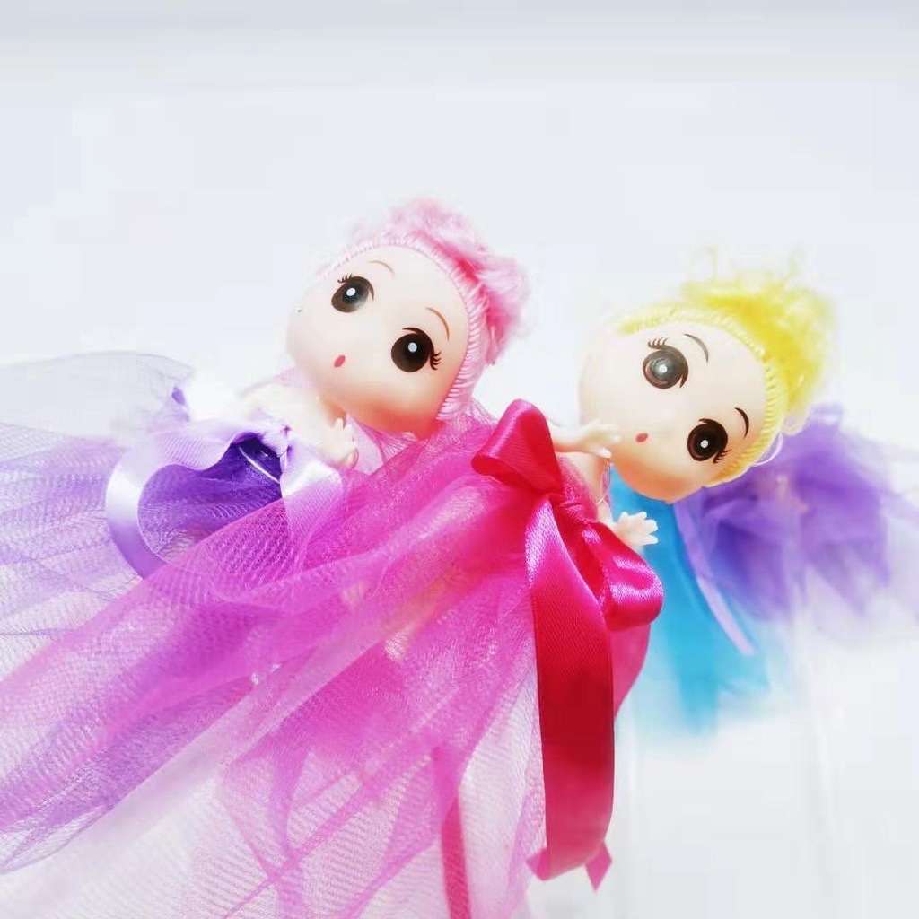 Gậy búp bê chibi, đũa công chúa phát sáng nhiều màu, đồ chơi cho bé - VPP Thiên Ái