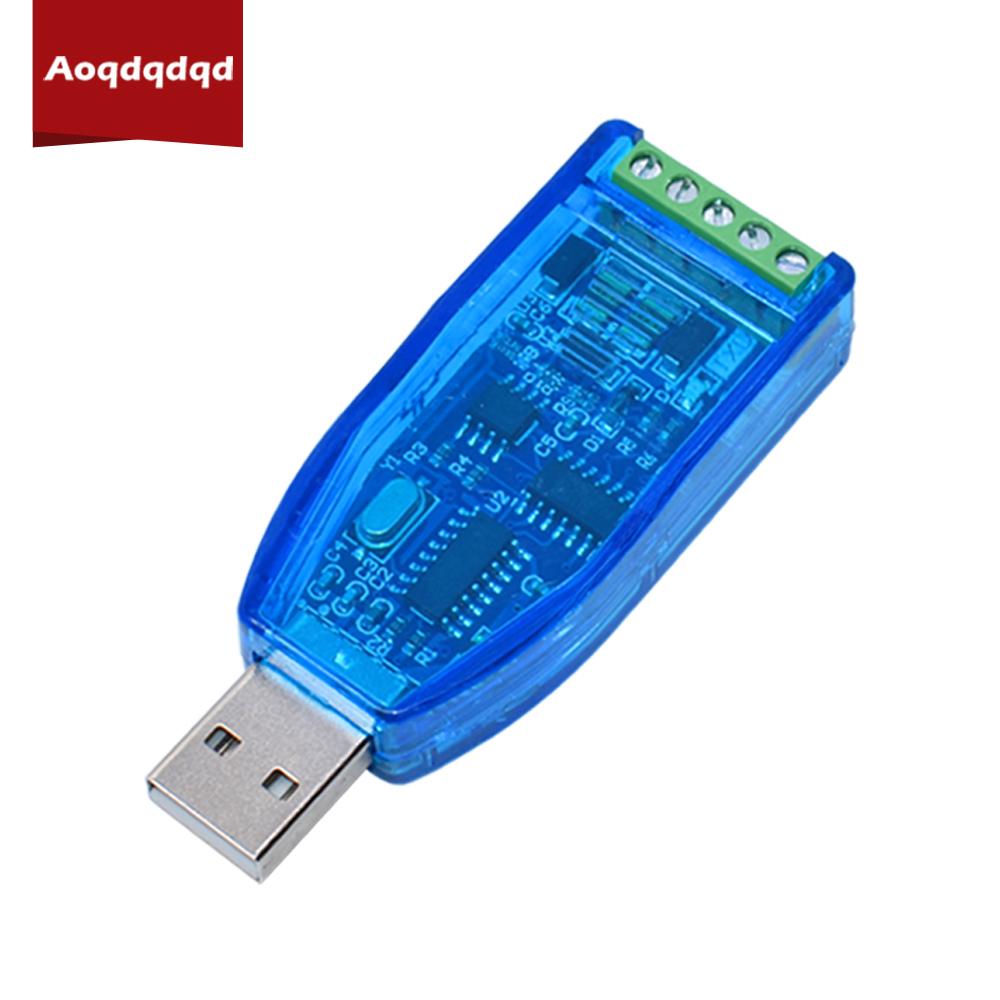 CH340 USB công nghiệp đến RS485 RS232 Tương thích bảo vệ nâng cấp V2.0 RS-485 RS-232 Một mô-đun bảng kết nối