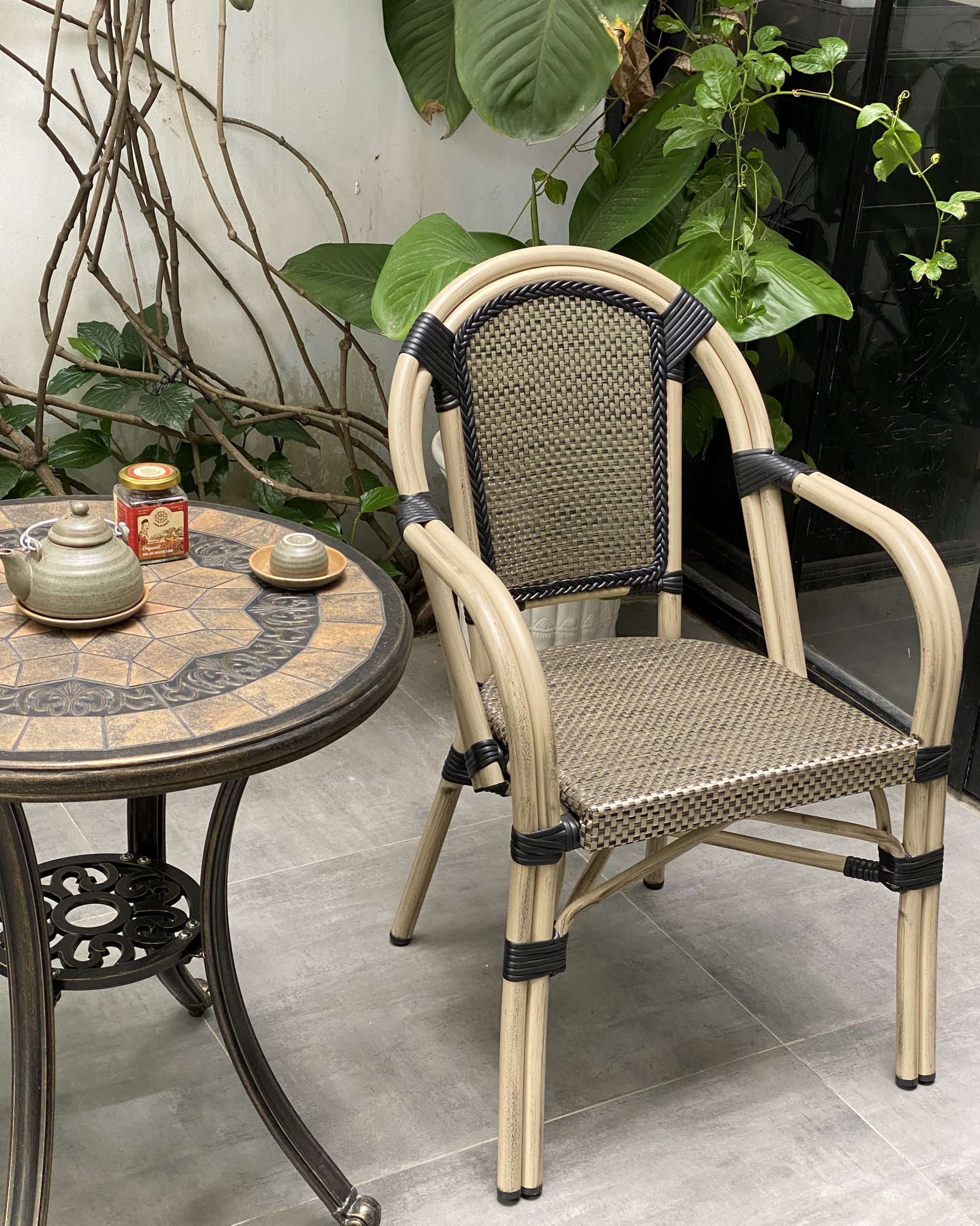 Ghế Cafe Ngoài Trời Giả Cổ GTL-GC081