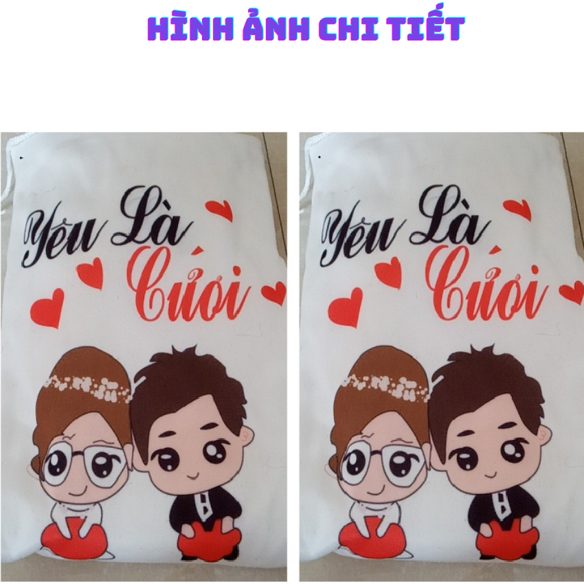 Áo Đôi Đẹp Sweater Nam Nữ MM 08, Áo Đôi Với Người Yêu In Yêu Là Cưới, Vải Nỉ Bông In Hình Dễ Thương
