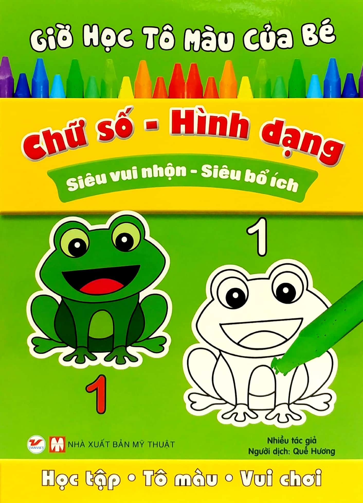 Bộ Sách Giờ Học Tô Màu Của Bé (Bộ 8 Cuốn)