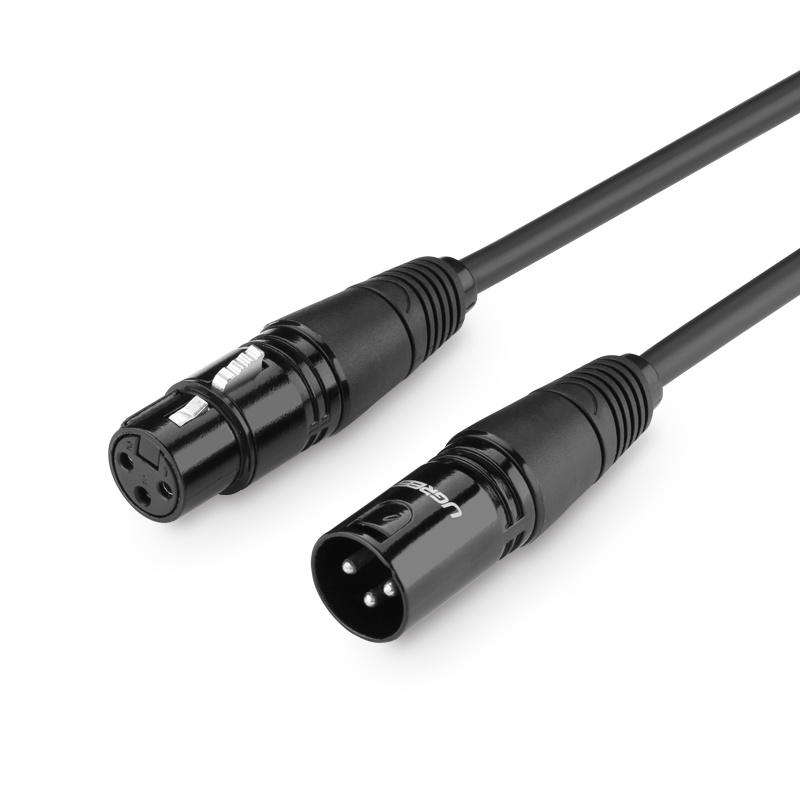 Dây Audio nối dài MIC XLR 6mm dài 2M UGREEN AV130 20710 - Hàng chính hãng