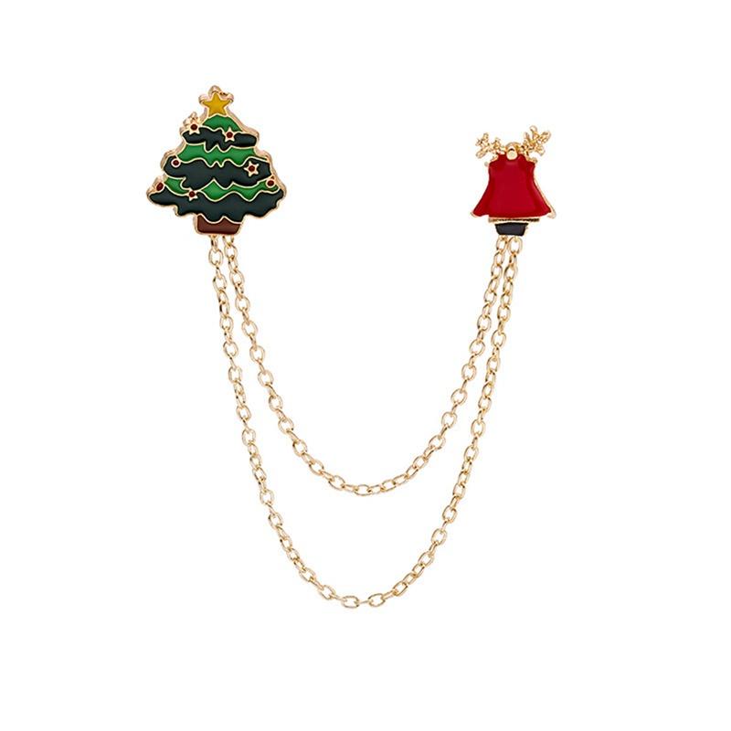 Huy hiệu cài áo hình chiếc găng tay / vớ / nón giáng sinh thời trang