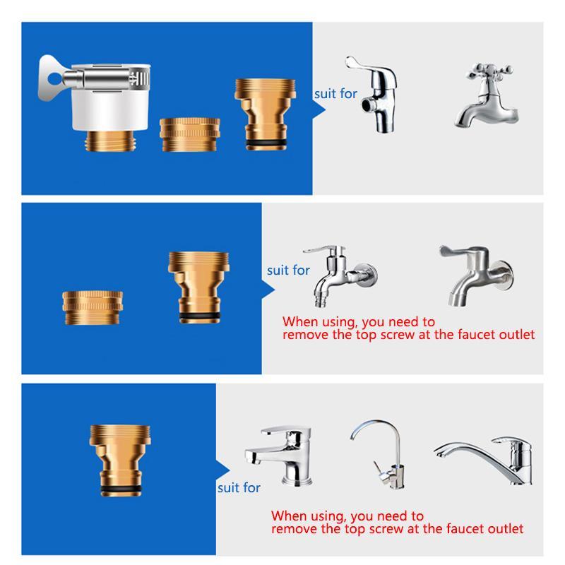 High Pressure Brass Nozzle Car Garden Lawn Wash Water Hose