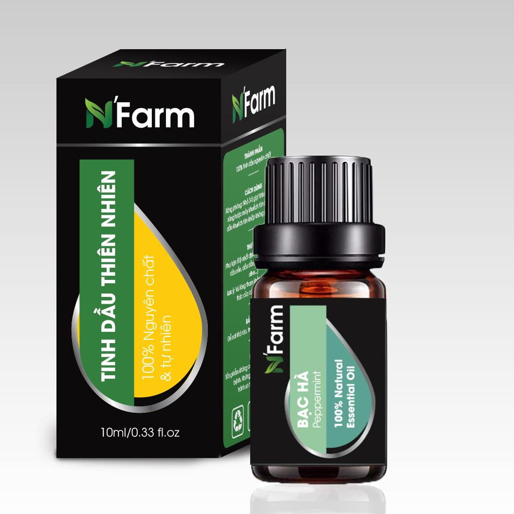 Combo 3 Tinh Dầu N'Farm: Tinh Dầu Sả Chanh , Tinh Dầu Bưởi , Tinh Dầu Bạc Hà Nguyên Chất / Tinh Dầu Thiên Nhiên Nguyên Chất, Tinh Dầu Xông Phòng, Thích Hợp Dùng Với Đèn Xông Và Máy Khuếch Tán Tinh Dầu.