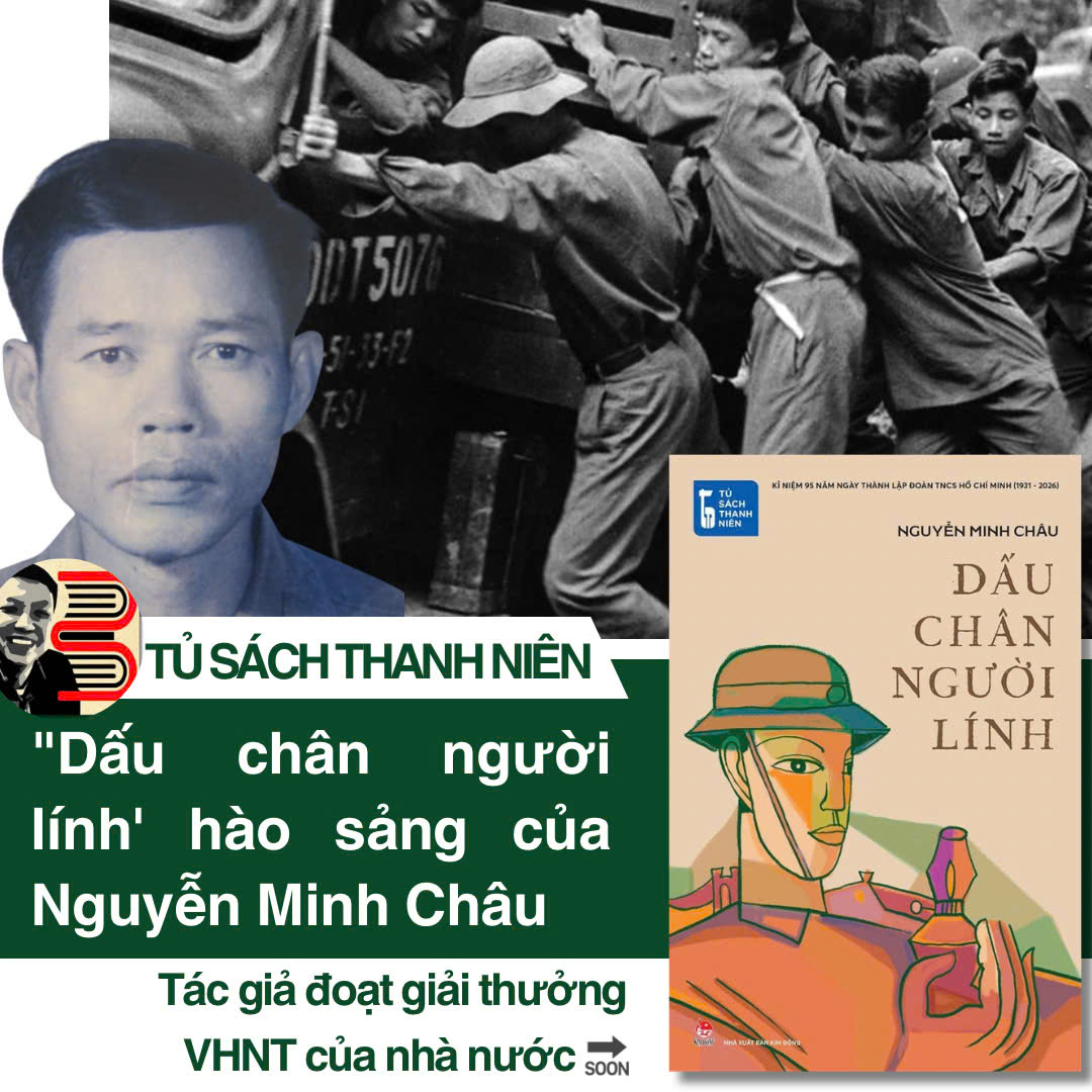 [Tủ sách Thanh Niên] DẤU CHÂN NGƯỜI LÍNH – Nguyễn Minh Châu – NXB Kim Đồng